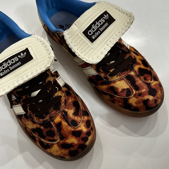 Adidas x Wales Bonner Samba Leopard Print Sneakers – Limited Edition – New - Picture 9 of 16